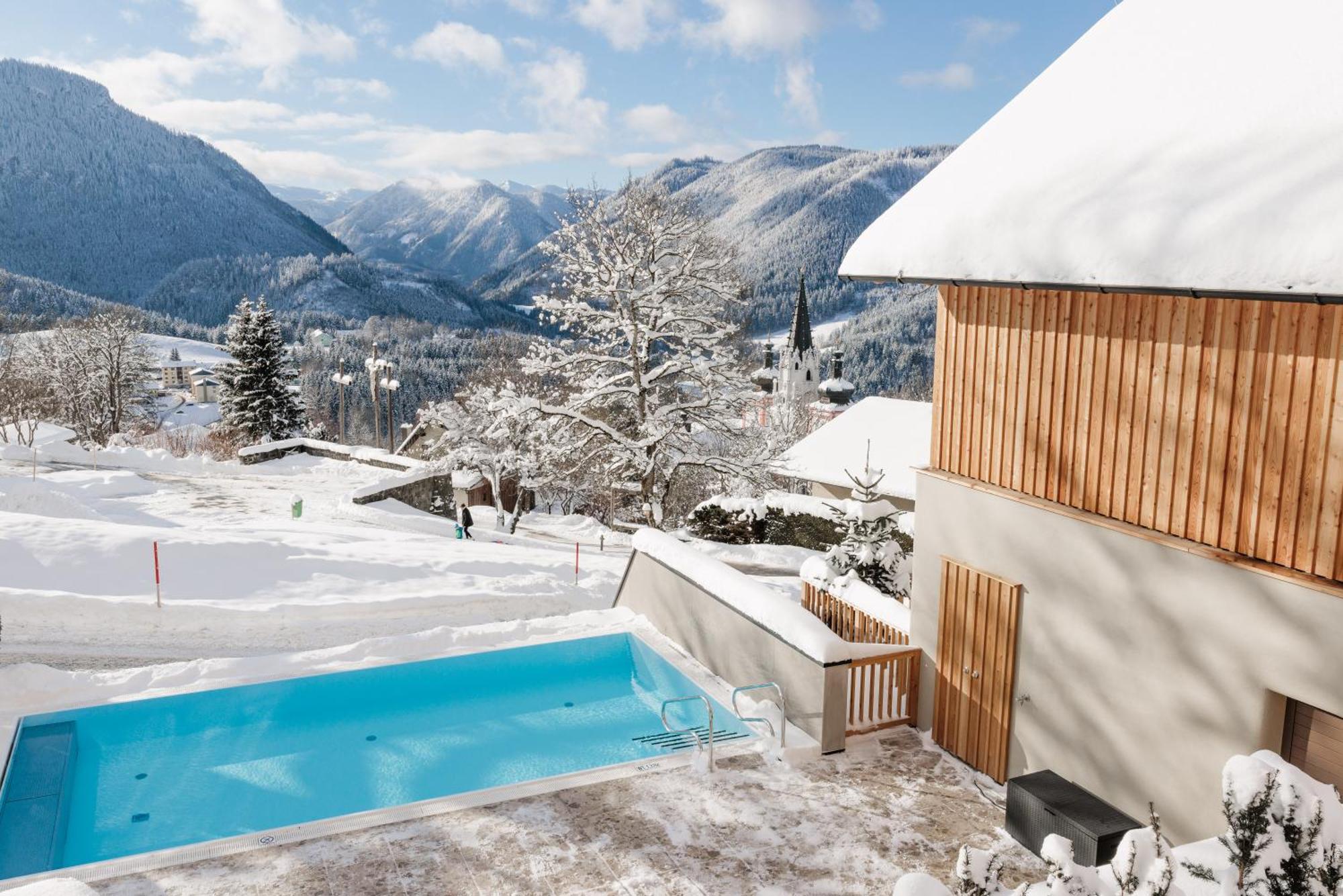 Hideaway Hotel Montestyria Chalets & Suiten Mariazell Esterno foto